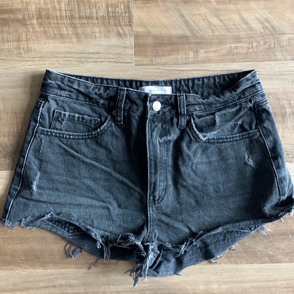 High waisted shorts